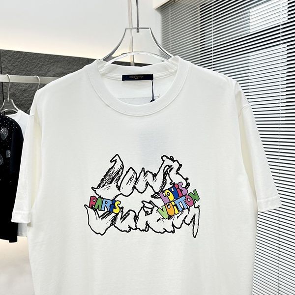 24FW ルイヴィトン Tシャツ コピープリント 半袖 注目度抜群! vuj67644