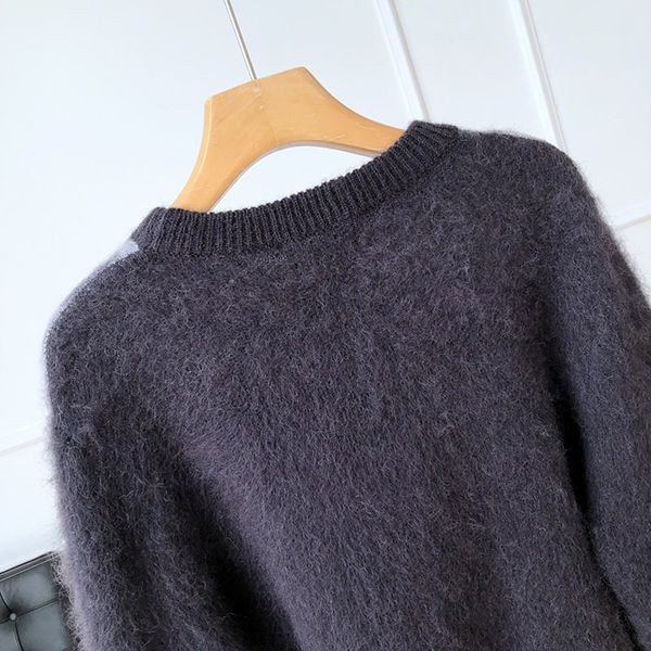 絶対欲しい!フェンディ 偽物モヘア クルーネック セーター★男女兼用 fem33841