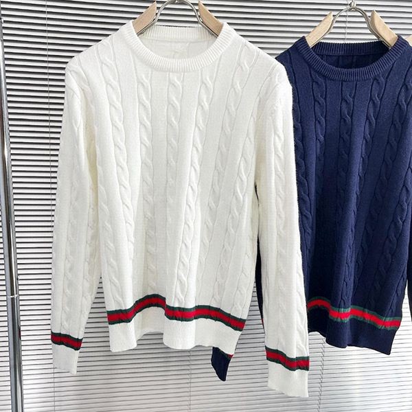 グッチ クルーネック セーター 偽物★ホワイト