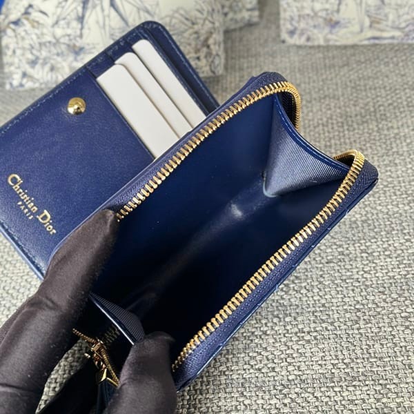 ★安心レディディオール 偽物 VOYAGEUR スモール ジップコインケース dem72019