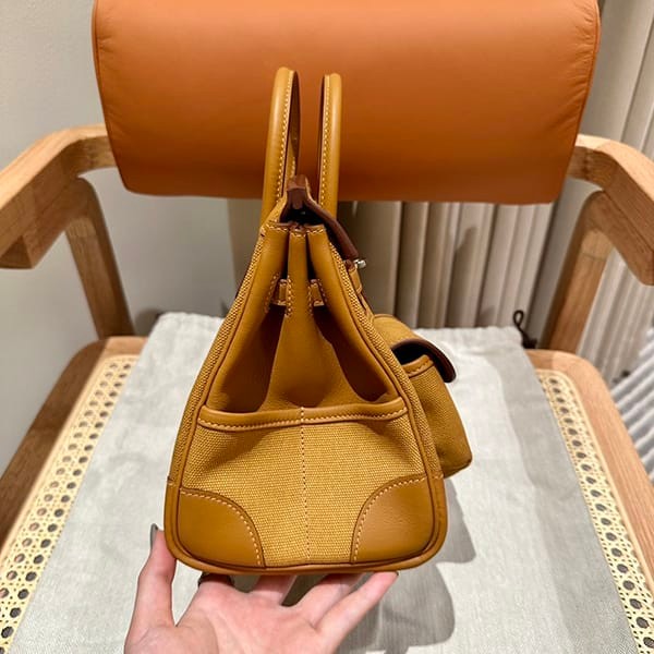 エルメス バーキン 偽物 カーゴ 25cm トワルゴエラン×スイフト erm70513