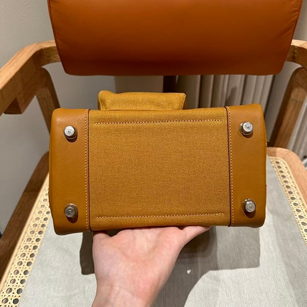 エルメス バーキン 偽物 カーゴ 25cm トワルゴエラン×スイフト erm70513