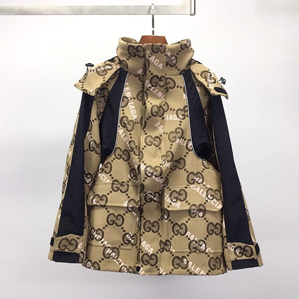 グッチ バレンシアガ 偽物 ジャンボGGジャケット gue01864