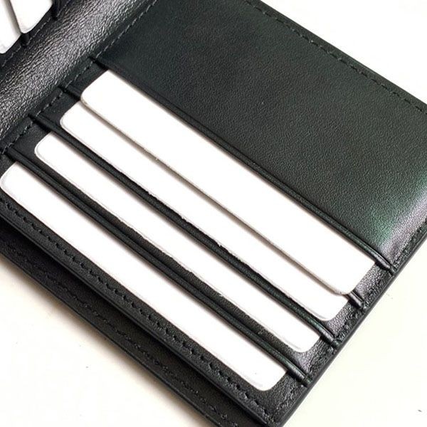 バーバリー チェック コピー レザー 財布 Baq31409