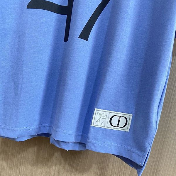 絶対欲しい!ディオール 47プリント Tシャツ 偽物 dee08881