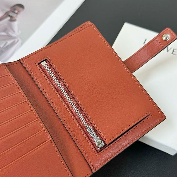 ロエベ 折り財布 コンパクトウォレット lom65020