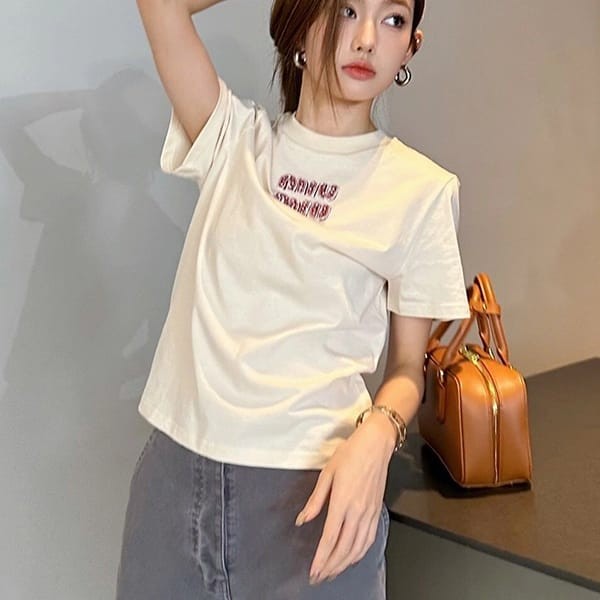 ミュウミュウ ジャージー Tシャツ コピー mym41657