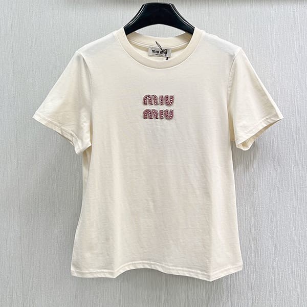 ミュウミュウ ジャージー Tシャツ コピー mym41657