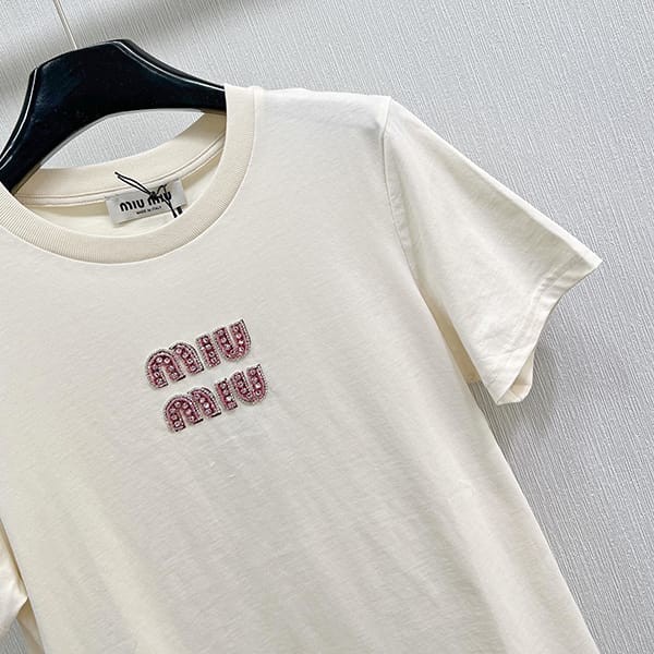 ミュウミュウ ジャージー Tシャツ コピー mym41657