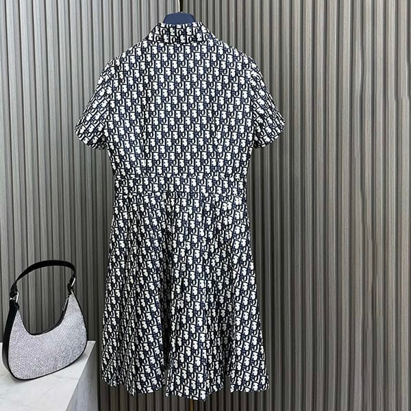 大人気!ディオール シルクシャンタン ワンピース コピー dem38255