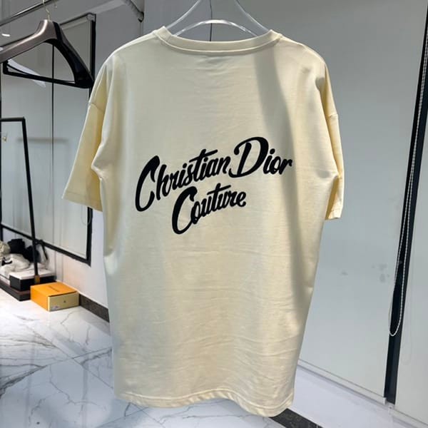 絶対欲しい!ディオール レプリカ シルク&コットン ジャージー Tシャツ 483M648AT823