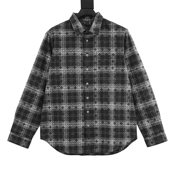激安価格!クロムハーツ チェックシャツ スーパーコピー Kua54325