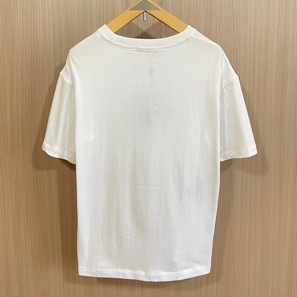 プラダ トライアングルロゴ コットンTシャツ フェイク ホワイト put45685