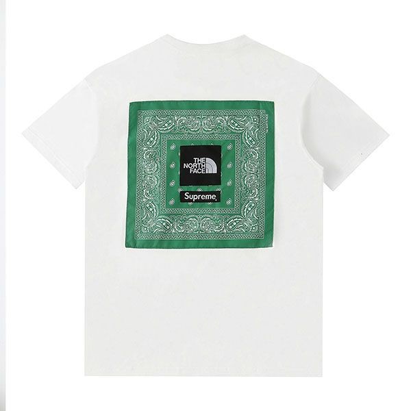 シュプリーム x ノースフェイス コピー S/S Tシャツ Sho22287
