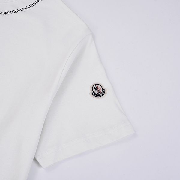 大人気!モンクレール ロゴレタリング 半袖Tシャツ mog43247