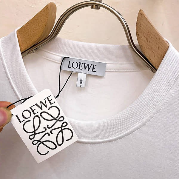 ロエベ コピー☆ルーズフィットTシャツ アナグラム 2色(コットン) H526Y22XAG