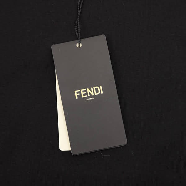 激安価格!フェンディ 偽物 ロゴ プリント コットン T シャツ fep44337