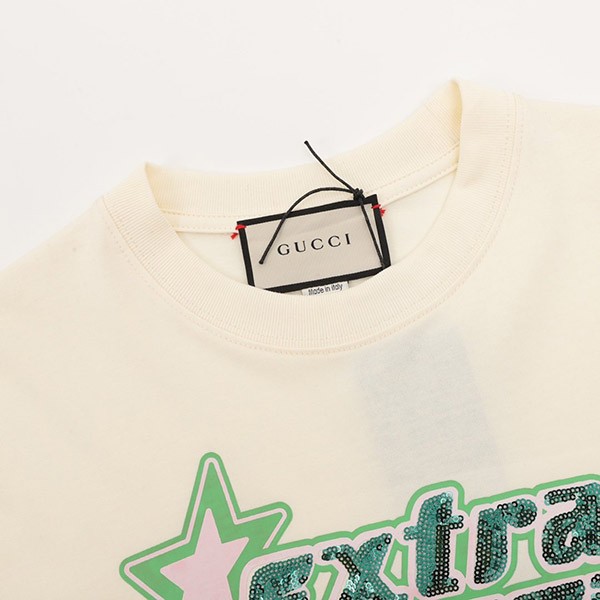★人気!グッチ コットンジャージー ロゴTシャツ コピー 776596