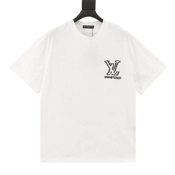 超希少!ルイヴィトン プリントTシャツ 偽物 2色 vus45732