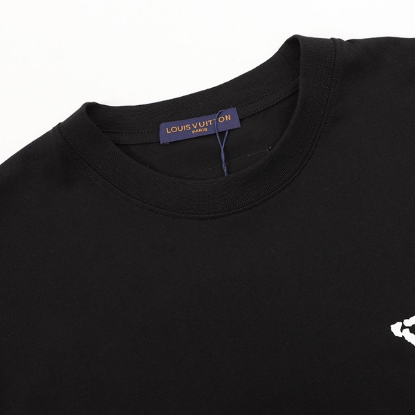 超希少!ルイヴィトン プリントTシャツ 偽物 2色 vus45732