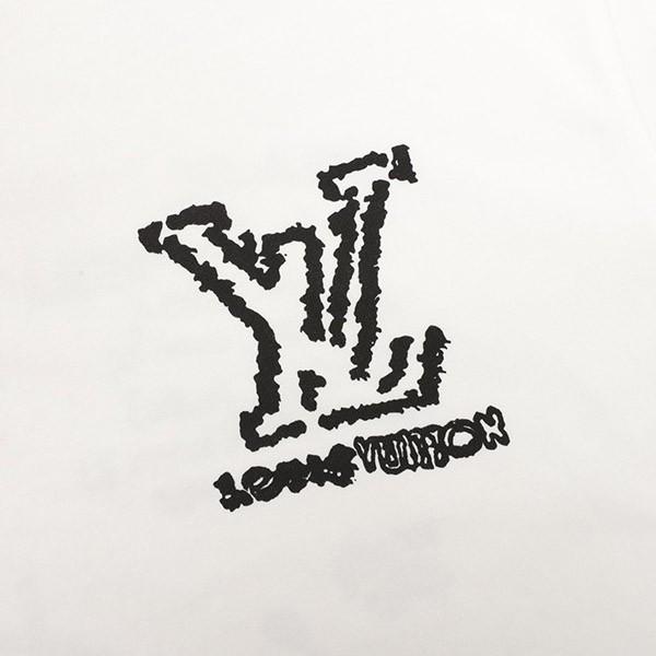超希少!ルイヴィトン プリントTシャツ 偽物 2色 vus45732