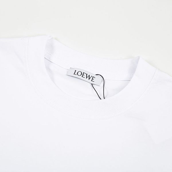 ロエベ スーパーコピー ピラミッドアイ半袖Tシャツ loa74346