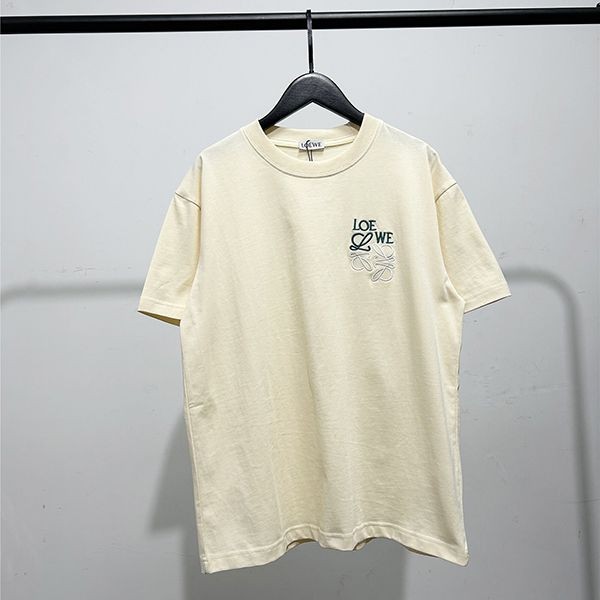 ロエベ エンブロイダリー アナグラム Tシャツ lof09058
