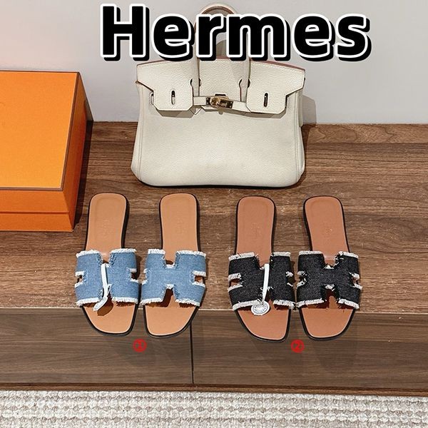【デニムが可愛い♪】エルメス サンダル オラン 偽物 erz98753