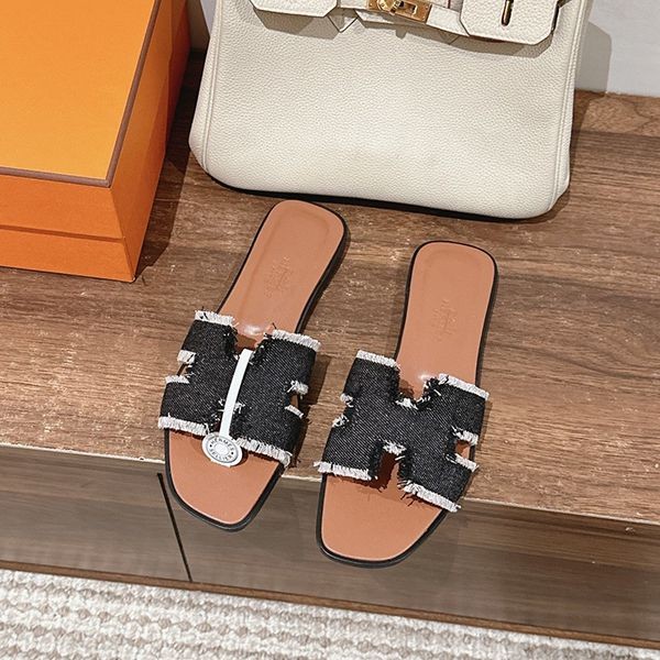 【デニムが可愛い♪】エルメス サンダル オラン 偽物 erz98753