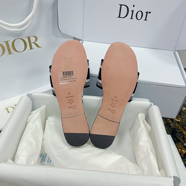 ディオール フラットサンダル N級品 del10835