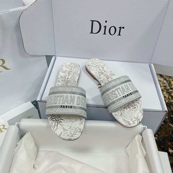 ディオール フラットサンダル N級品 del10835