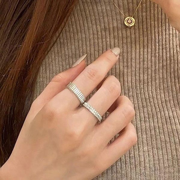 ブシュロン キャトル グログラン n級品 リング スモール bup26351