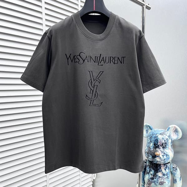 おすすめサンローランシグネチャーロゴ Tシャツ パチモン Sax96108