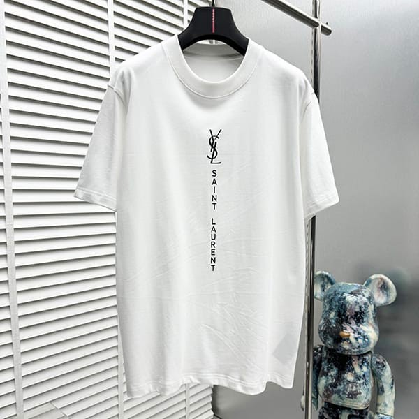 サンローラン パロディ シグネチャーロゴ Tシャツ Saq60918