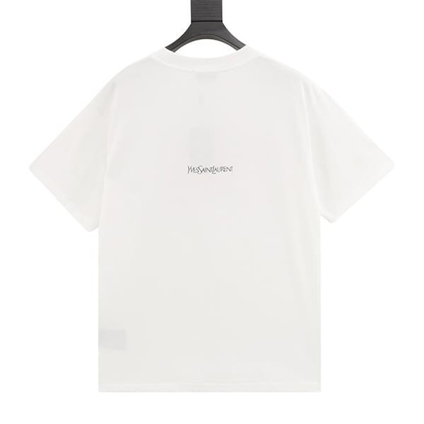 最安値挑戦サンローラン シグネチャーロゴ Tシャツ n級品 Saq65188