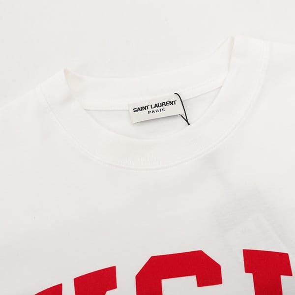 最安値挑戦サンローラン シグネチャーロゴ Tシャツ n級品 Saq65188