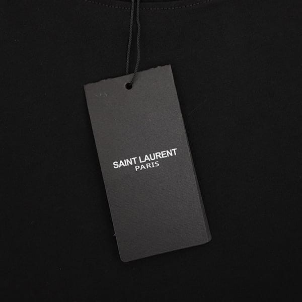 最新でオシャレサンローラン シグネチャーロゴ Tシャツ スーパーコピー Sac48325