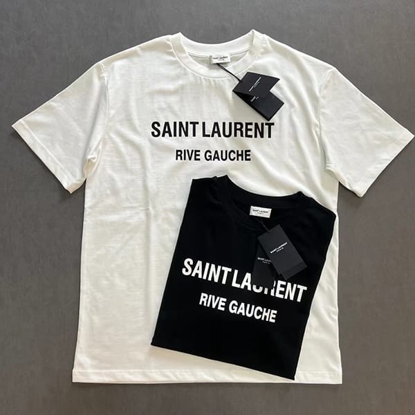 注目★サンローラン パチモン シグネチャーロゴ Tシャツ 2色 Sau48274