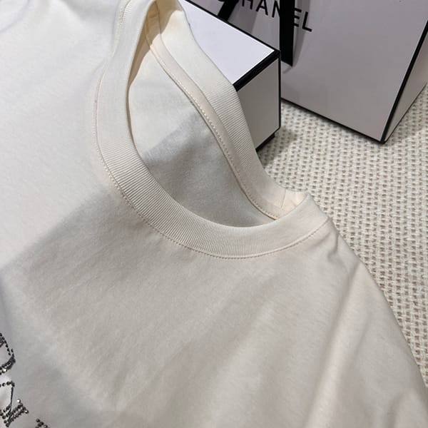 送料込サンローラン レプリカ シグネチャーロゴ Tシャツ 2色 Sap93811