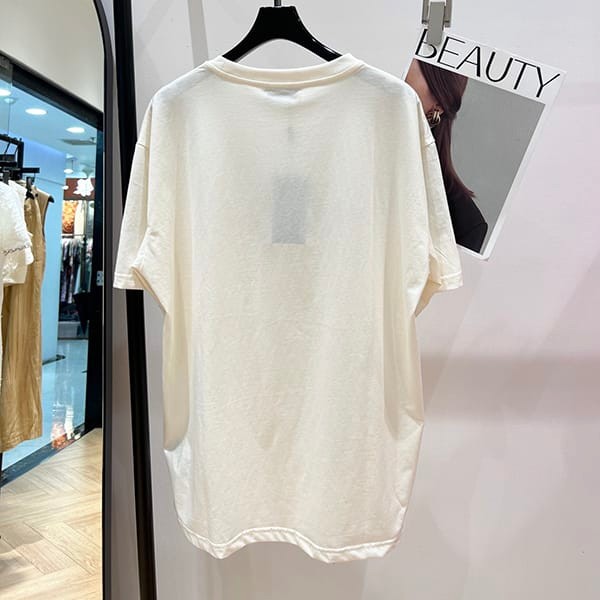 送料込サンローラン レプリカ シグネチャーロゴ Tシャツ 2色 Sap93811