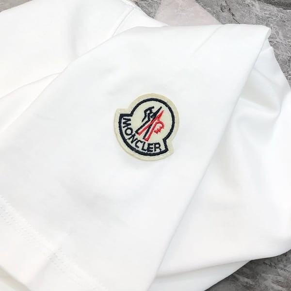 モンクレール ロゴ Tシャツ 半袖 コットン フェイク 2色 moo13895