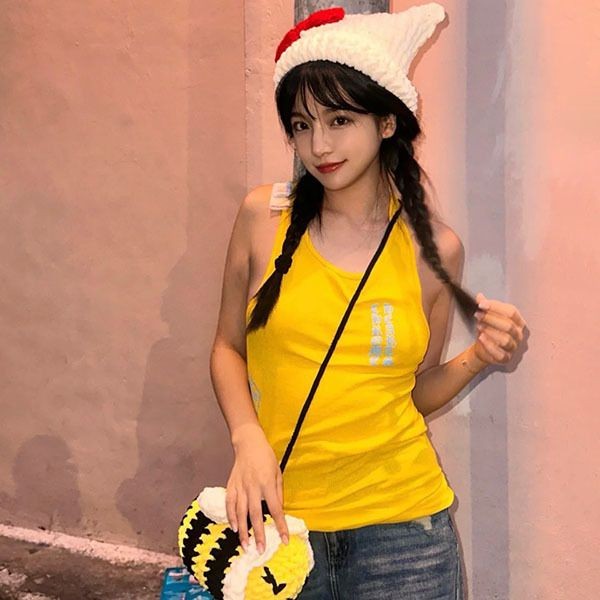 【クロムハーツ】リブクロス スクロール 偽物Tank Top キャミソール Kug99882