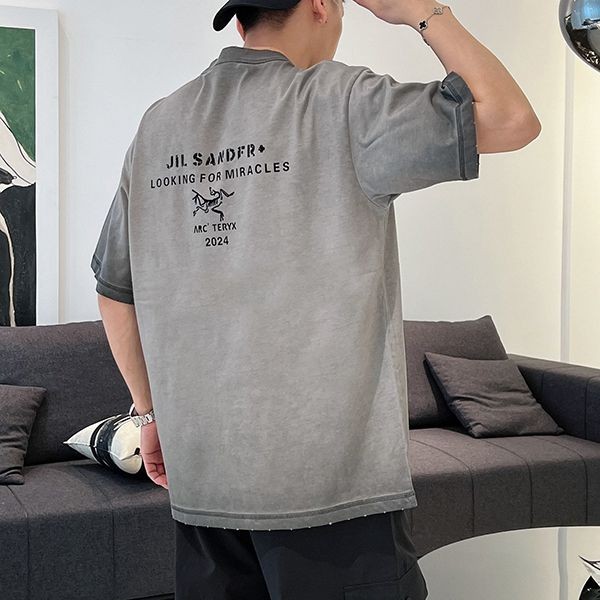 着心地の良い ジルサンダー x ArcTeryx 偽物 コラボ tシャツ Jin83837