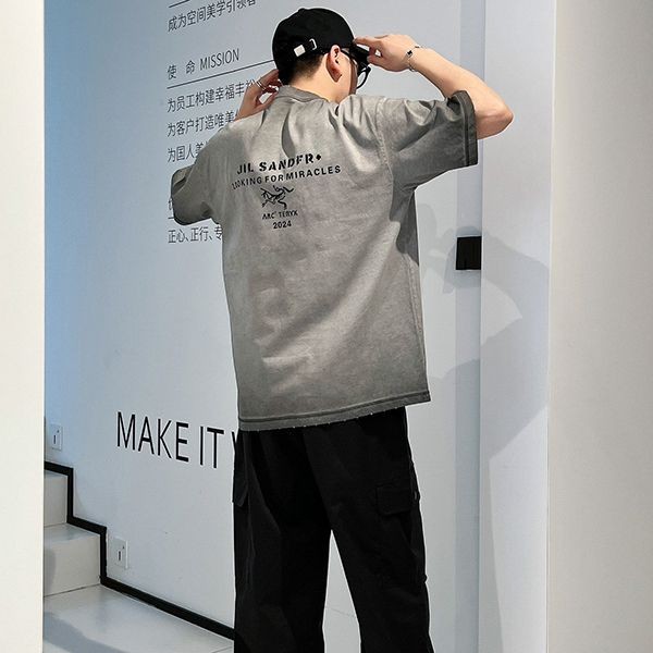 着心地の良い ジルサンダー x ArcTeryx 偽物 コラボ tシャツ Jin83837
