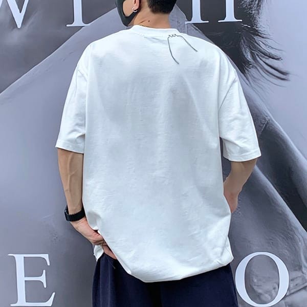 ★安心プラダ ロゴ コットン Tシャツ 半袖 スーパーコピー puh37671