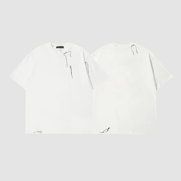 ★安心プラダ ロゴ コットン Tシャツ 半袖 スーパーコピー puh37671