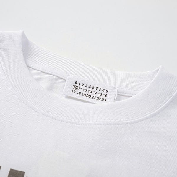 超希少!MM6 メゾンマルジェラ 偽物 ロゴ 半袖 Tシャツ 2色 Man80747