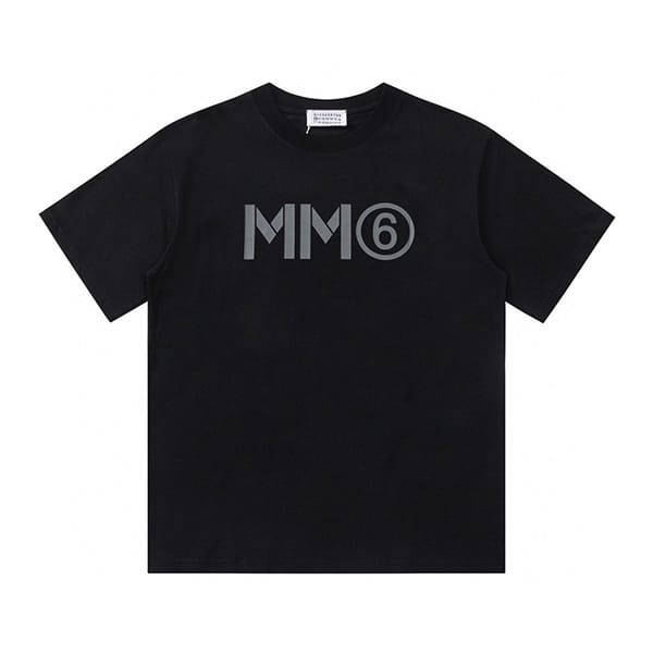 超希少!MM6 メゾンマルジェラ 偽物 ロゴ 半袖 Tシャツ 2色 Man80747