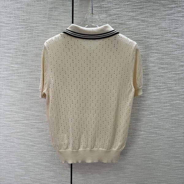 ギフトに最適 ディオール ニット Tシャツ 偽物 ハニー刺繍 def86269