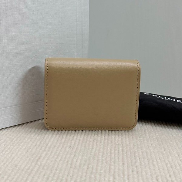 超希少!セリーヌ トリオンフ コンパクトウォレット ヌード 財布 偽物 10K623DPV03ND